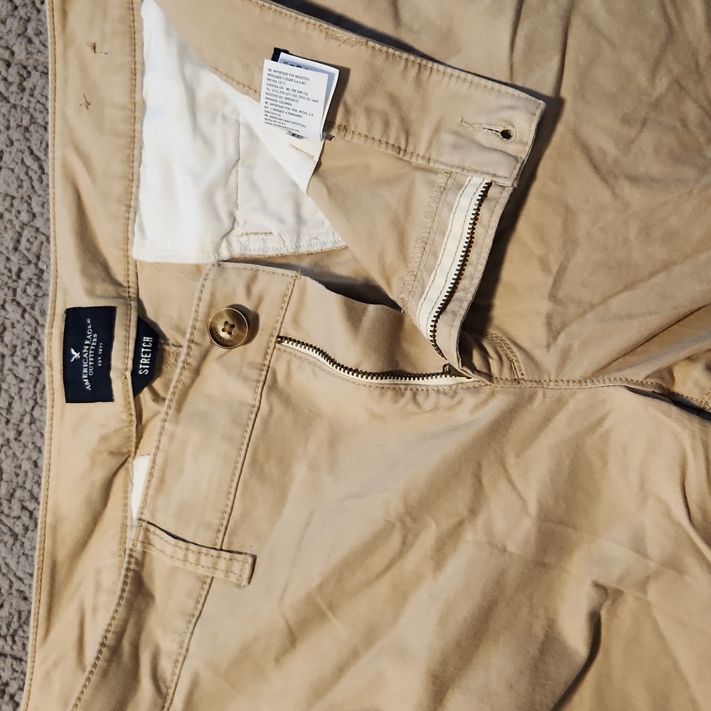 American Eagle stretch khakis